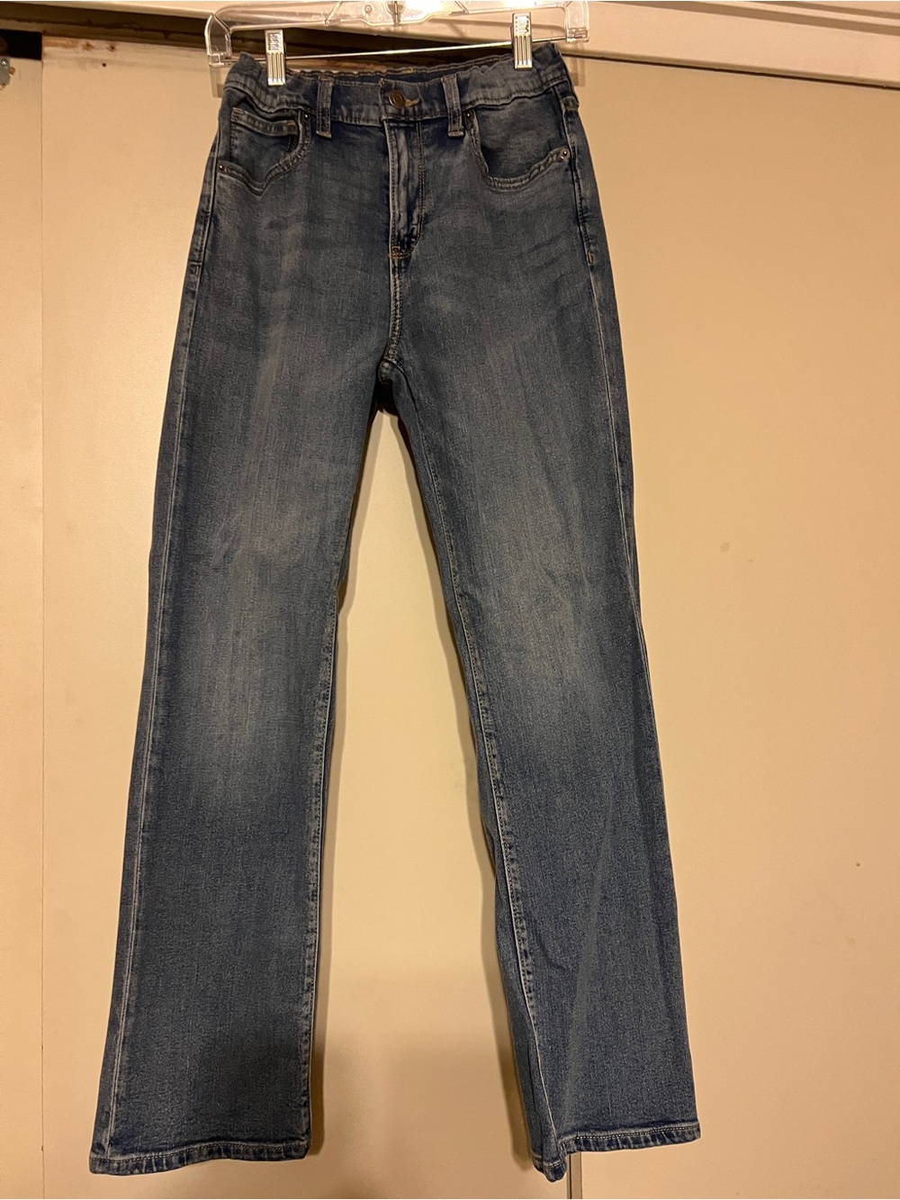 Old Navy Girls Blue Straight-Leg Jeans